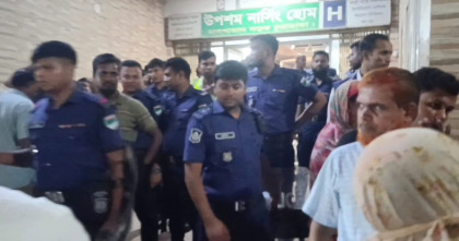 চুয়াডাঙ্গায় অপারেশন টেবিলে বিএনপি নেতার মৃত্যু, উপশম ক্লিনিকে ভাঙচুর - ক্লিনিক বন্ধ