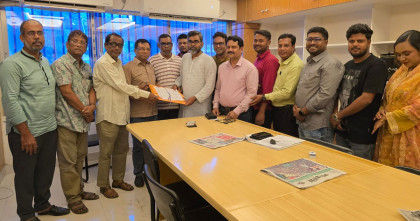 বগুড়া টেলিভিশন রিপোর্টার্স ইউনিটির দায়িত্ব হস্তান্তর 