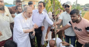 পরিবেশ ও বন প্রতিমন্ত্রীর বেনাপোল কাস্টস ও বন্দর পরিদর্শন  