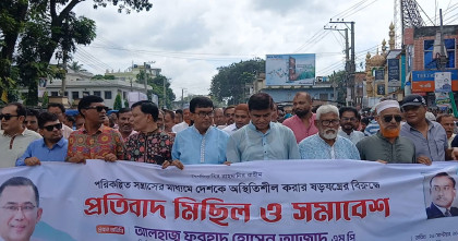 পঞ্চগড়ে বিএনপির বিক্ষোভ মিছিল ও প্রতিবাদ সমাবেশ অনুষ্ঠিত