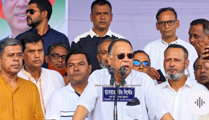 শান্তি চাই, অশান্তি হলে ছাড় নয়: সিরাজগঞ্জে টুকু