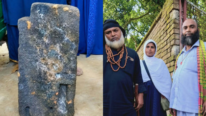 তাড়াশে মাজারসংলগ্ন মসজিদ থেকে ঐতিহাসিক পাথর চুরির অভিযোগ