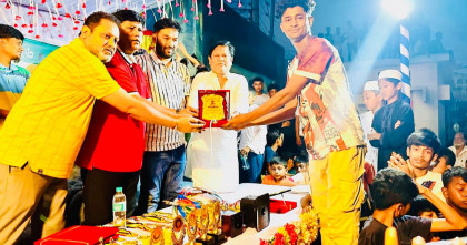 খেলাধুলার মাধ্যমে যুবসমাজকে এগিয়ে নেয়ার আহ্বান : যুবদল নেতা সাজেদুল ইসলাম 