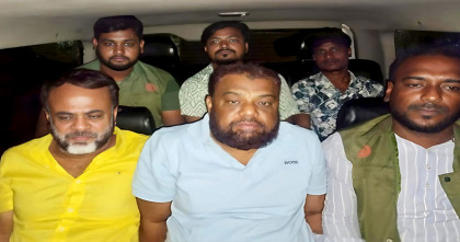 বগুড়া জেলা স্বেচ্ছাসেবক লীগের সভাপতি সহ চার নেতা আটক 