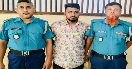 টঙ্গীতে নিষিদ্ধ ছাত্রলীগের কলেজ শাখার সভাপতি হৃদয় গ্রেপ্তার