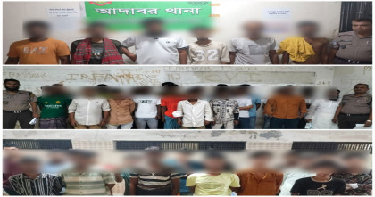 ডিএমপির তেজগাঁও বিভাগের অভিযানে বিভিন্ন অপরাধে জড়িত গ্রেপ্তার ৬২