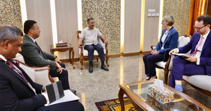 প্রধানমন্ত্রীর সঙ্গে যুক্তরাজ্যের হাইকমিশনারের সৌজন্য সাক্ষাৎ অনুষ্ঠিত 