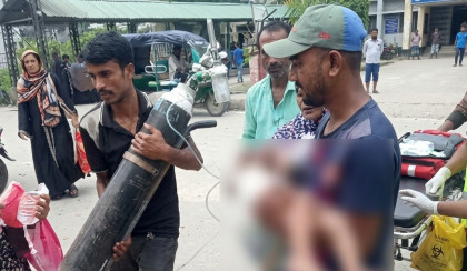 টাকা না দেওয়ায় মেলেনি ট্রলি, অক্সিজেন নিয়ে ছোটাছুটির পর শিশুর মৃত্যু