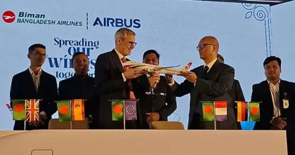১০ উড়োজাহাজ কিনতে এয়ারবাসের সঙ্গে বিমানের চুক্তি