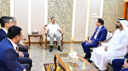 প্রধানমন্ত্রীর সঙ্গে ডিপি ওয়ার্ল্ড চেয়ারম্যানের সাক্ষাৎ