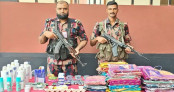 বেনাপোল সীমান্তে বিজিবির সাড়ে ছয় লাখ টাকার ভারতীয় পণ্য জব্দ  