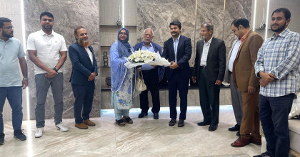 আইসিবি চেয়ারম্যান ও সিইও’র  রূপায়ণ সিটি উত্তরা পরিদর্শন