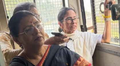 দিল্লিতে আটক মমতা বন্দ্যোপাধ্যায়, সঙ্গে পাঁচ তৃণমূল সাংসদ