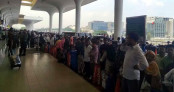 সৌদি আরবের রিয়াদ বিমানবন্দর বন্ধ, ঢাকায় আটকা পড়া যাত্রীদের ভোগান্তি  