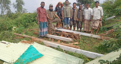 বাঁশখালীতে ১৫ বছর ধরে দখলে থাকা বনভূমি উদ্ধার