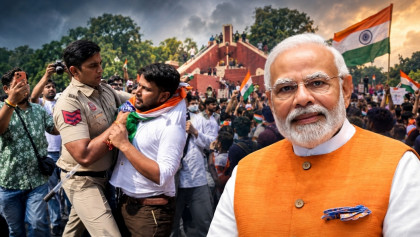 যন্তর মন্তরের বিক্ষোভে উত্তাল ভারত পতন ঘনিয়ে আসছে মোদির?