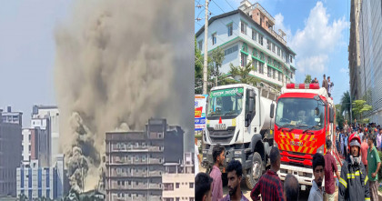 টঙ্গীতে ওষুধ কারখানায় ভয়াবহ আগুন, চার ঘণ্টার চেষ্টায় নিয়ন্ত্রণে