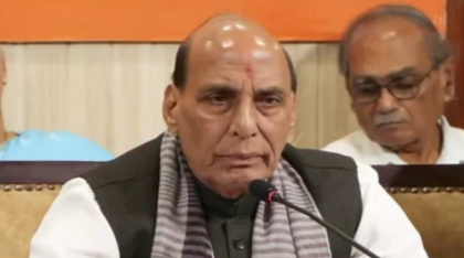 বাংলাদেশের আদলে সরকার পরিবর্তনের ষড়যন্ত্রের অভিযোগ রাজনাথের