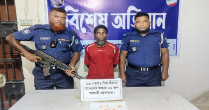 মহেশপুরে ৬০ পিস ইয়াবাসহ একজন গ্রেপ্তার