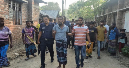মহেশপুরে কুড়াল দিয়ে কুপিয়ে জামাইকে হত্যা, গ্রেপ্তার শ্বশুর