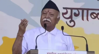 ভারতকে বিভক্ত করার ষড়যন্ত্র চলছে, আন্দোলনকারীদের ইঙ্গিত ভাগবতের