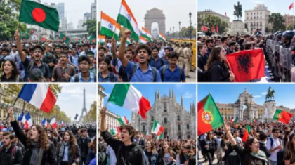বিশ্বজুড়ে তরুণদের বিক্ষোভে সামনে আসছে ভবিষ্যৎ ও জবাবদিহির প্রশ্ন