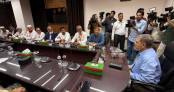 প্রধান নির্বাচন কমিশনারের সঙ্গে ১১ দলীয় ঐক্যের বৈঠক; ঠাকুরগাঁওয়ে সেনা মোতায়েনের দাবি 