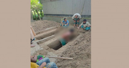 ময়মনসিংহে স্বামীর মৃত্যুর খবর শুনে স্ত্রীরও মৃত্যু; এলাকায় শোকের ছায়া 