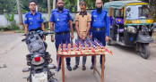 জীবননগরে মাদকবিরোধী অভিযানে ৪৬ বোতল ফেন্সিডিলসহ মোটরসাইকেল আরোহী আটক