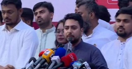 স্বরাষ্ট্রমন্ত্রী ও জ্বালানিমন্ত্রীর পদত্যাগসহ চার দাবিতে শাহবাগে এনসিপির গণবিক্ষোভ কর্মসূচি